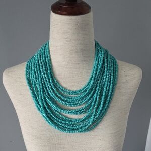 Turquoise Beaded Necklace